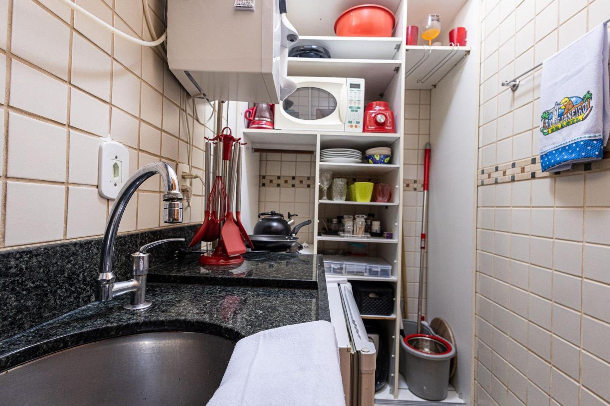 Apartamento Copacabana 200M Da Praia - Wifi Gratis - Cp5 Rio de Janeiro Bagian luar foto