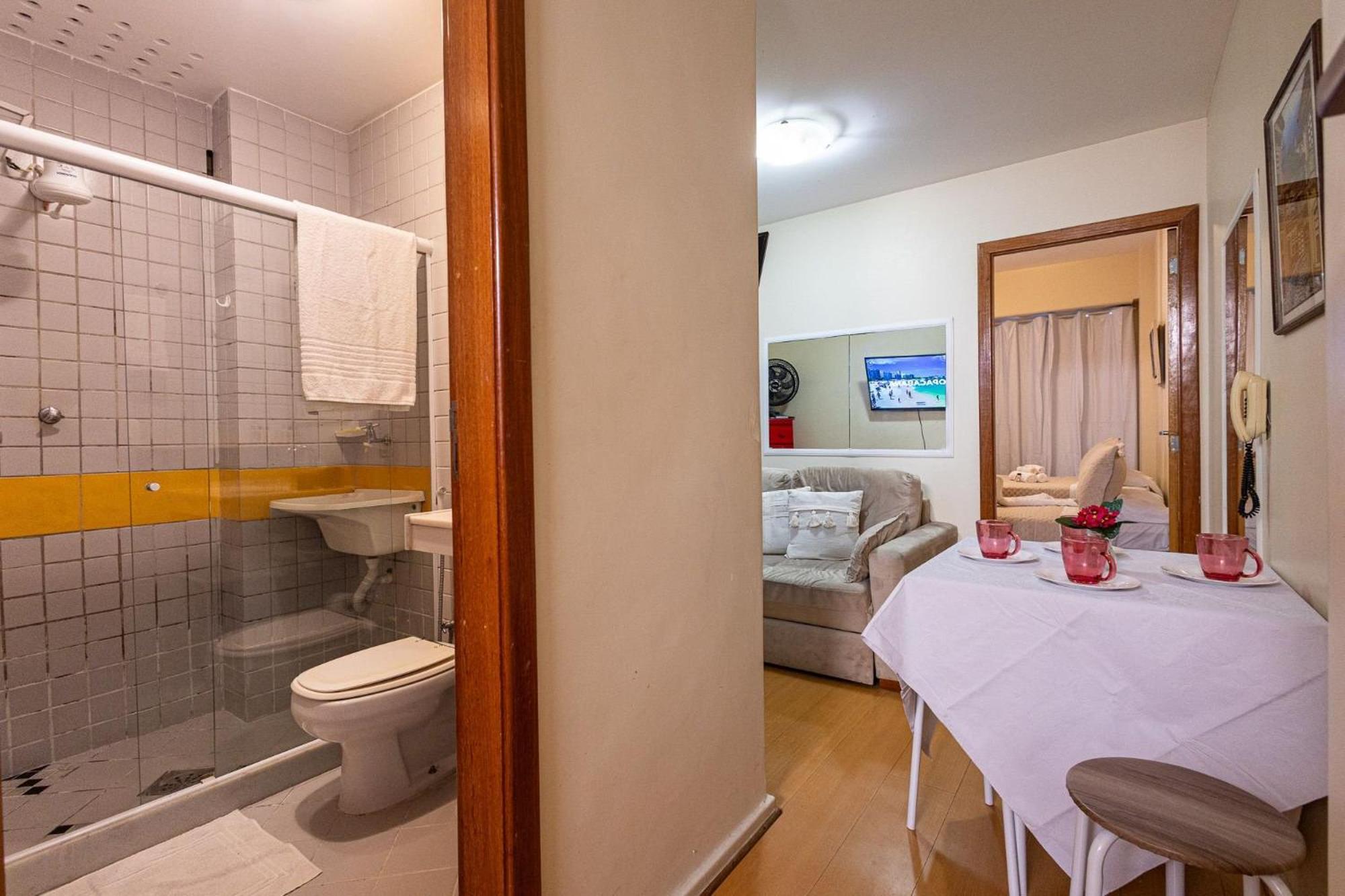 Apartamento Copacabana 200M Da Praia - Wifi Gratis - Cp5 Rio de Janeiro Bagian luar foto