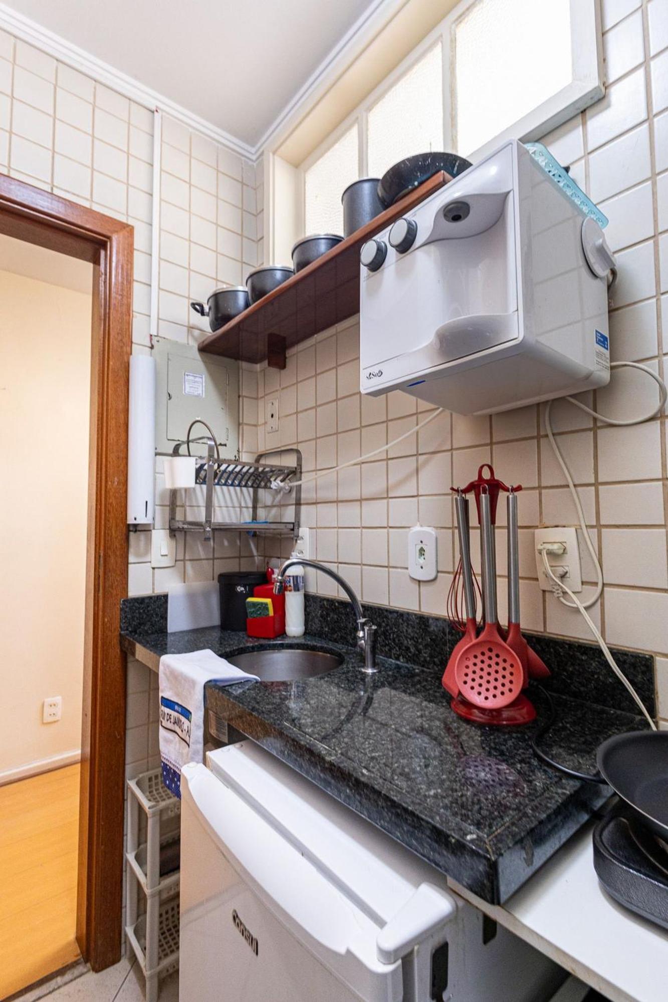 Apartamento Copacabana 200M Da Praia - Wifi Gratis - Cp5 Rio de Janeiro Bagian luar foto